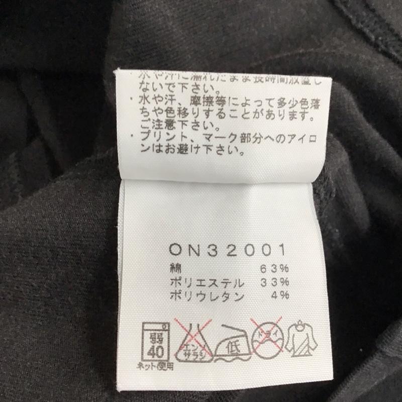 ザノースフェイス THE NORTH FACE Tシャツ 半袖 ON32001 クルーネック バックプリント S ロゴ、文字 黒 / ブラック / メンズ USED 古着 中古 10114342
