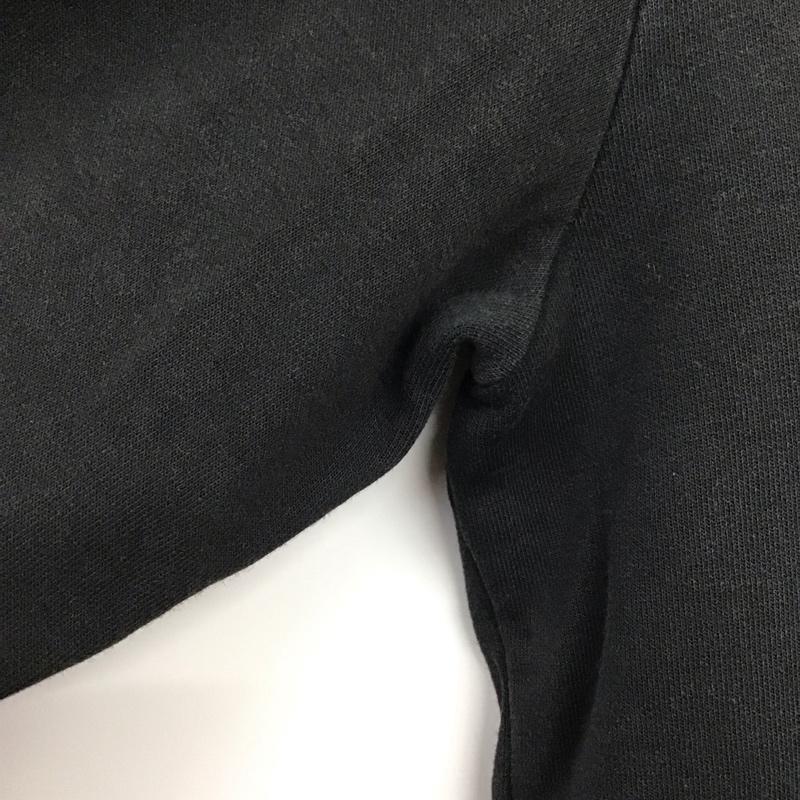 ゲス Guess トレーナー 長袖 長袖トレーナー スウェット クルーネック プルオーバー S ロゴ、文字 黒 / ブラック / メンズ USED 古着 中古 10136236