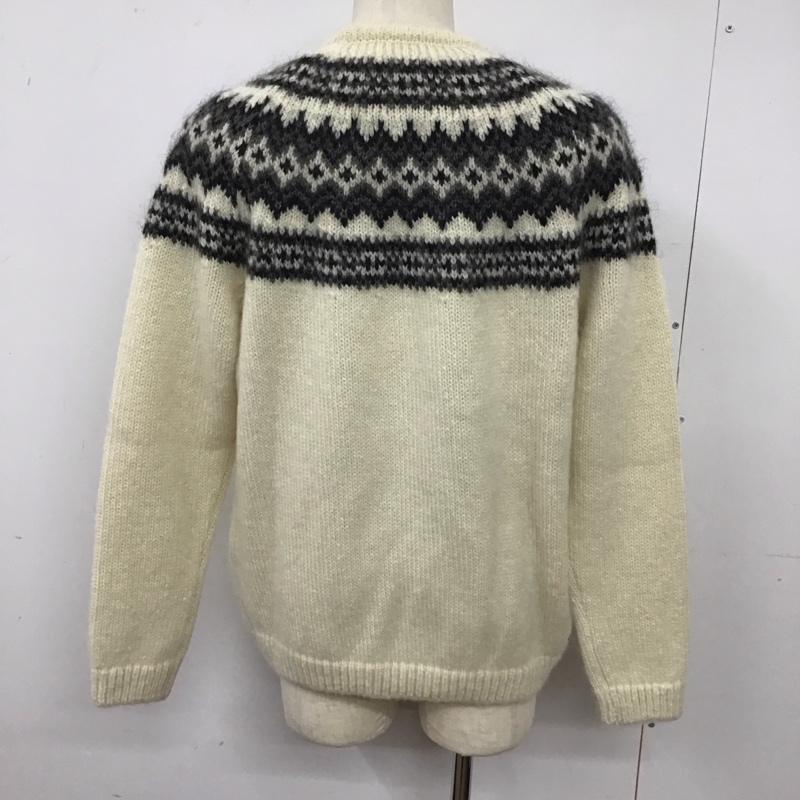 ユニフォームエクスペリメント uniform experiment ニット、セーター 長袖 ue-232027 MOHAIRNORDICCREWNECKKNIT 長袖ニット 1 プリント マルチカラー / マルチカラー / メンズ USED 古着 中古 10123719