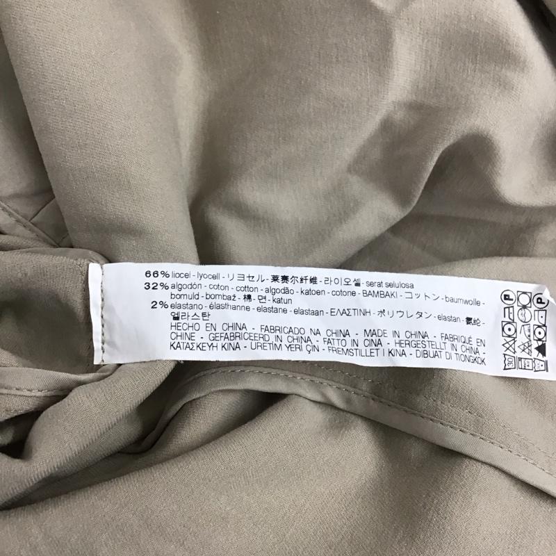 ザラ ZARA コート コート一般 8073 040 806 ロング丈 L 無地 ベージュ / ベージュ / レディース USED 古着 中古 10107517