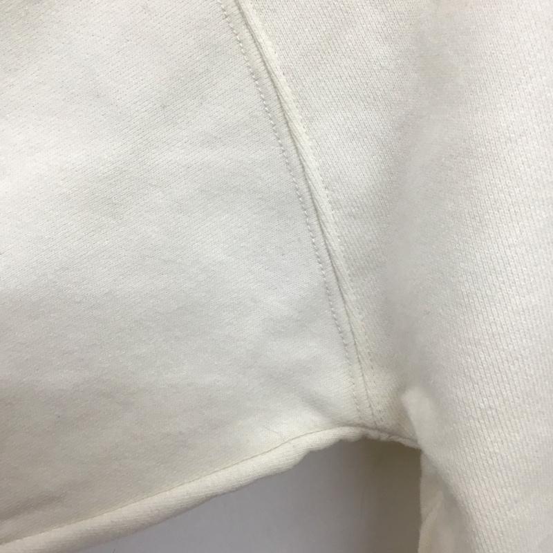 ジーナシス JEANASIS トレーナー 長袖 JS064199MN ハーフジップ FREE 無地 白 / ホワイト / レディース USED 古着 中古 10134592