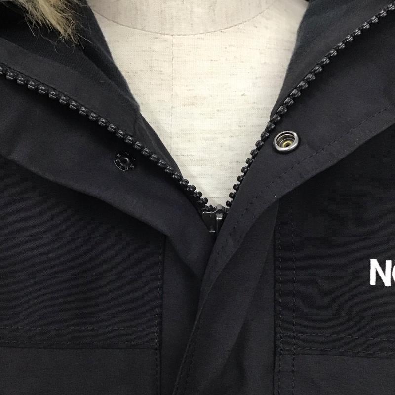 ザノースフェイス THE NORTH FACE ジャケット、上着 ジャンパー、ブルゾン nd91835 マウンテンダウンコート ジップアップジャケット アウター S ロゴ、文字 黒 / ブラック / メンズ USED 古着 中古 10108024