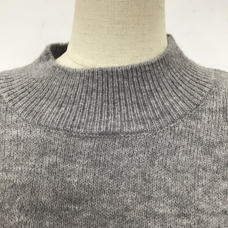 セレクトモカ select MOCA ニット、セーター 長袖 30001104-2 SON モックネック FREE 無地 灰 / グレー /  レディース USED 古着 中古 10109603