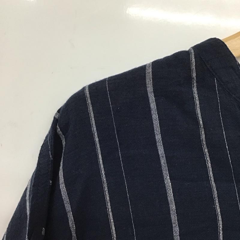 サマンサモスモスブルー Samansa Mos2 blue カットソー 半袖 FREE ストライプ マルチカラー / マルチカラー / レディース USED 古着 中古 10133789