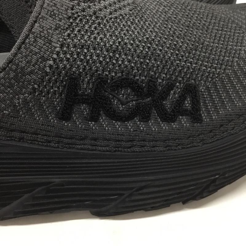 ホカオネオネ HOKA ONEONE スニーカー スニーカー 1134532 BBLC RESTORE TC スリッポン 29cm 29.0cm ロゴ、文字 黒 / ブラック / メンズ USED 古着 中古 10110484