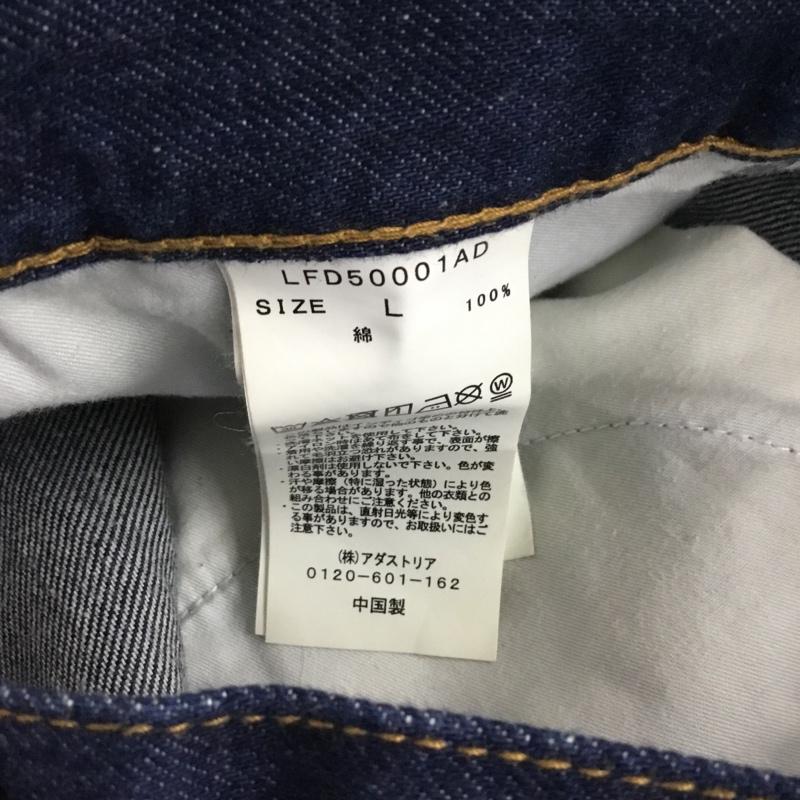 ローリーズファーム LOWRYS FARM パンツ デニム、ジーンズ LFD5001AD ハイウェスト L 無地 インディゴ / インディゴ / レディース USED 古着 中古 10144679