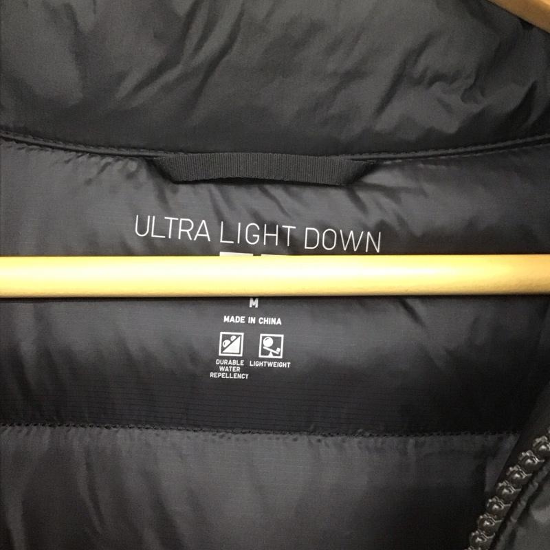 ユニクロ UNIQLO コート ダウンコート 211-469872 ウルトラライトダウンロングコート M 無地 黒 / ブラック / レディース USED 古着 中古 10131752