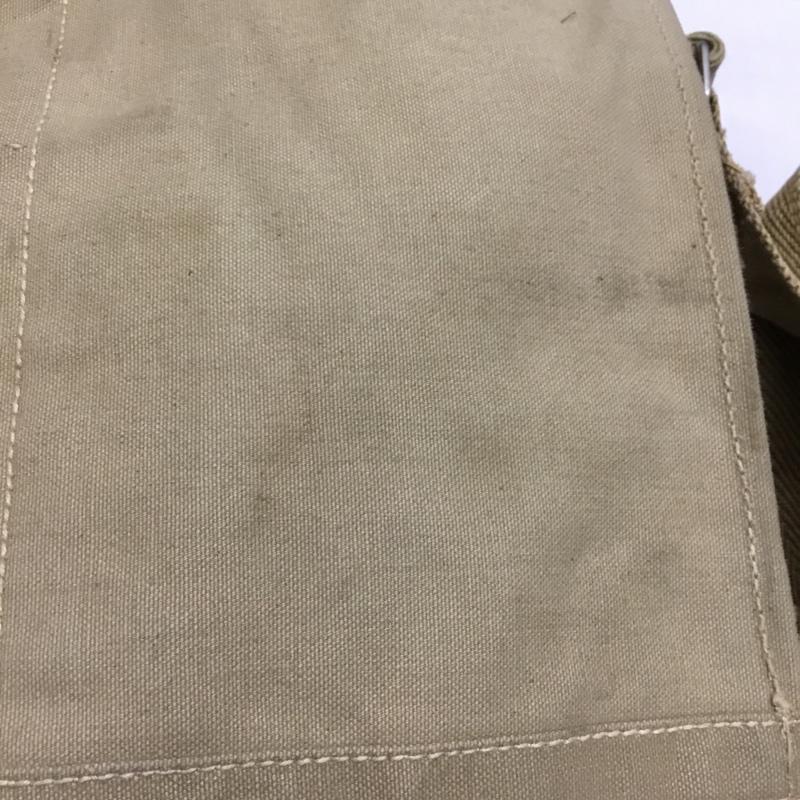 古着 USED ショルダーバッグ ショルダーバッグ ミリタリー フランス軍 ガスマスクバッグ 無地 ベージュ / ベージュ / メンズ USED 古着 中古 10118920