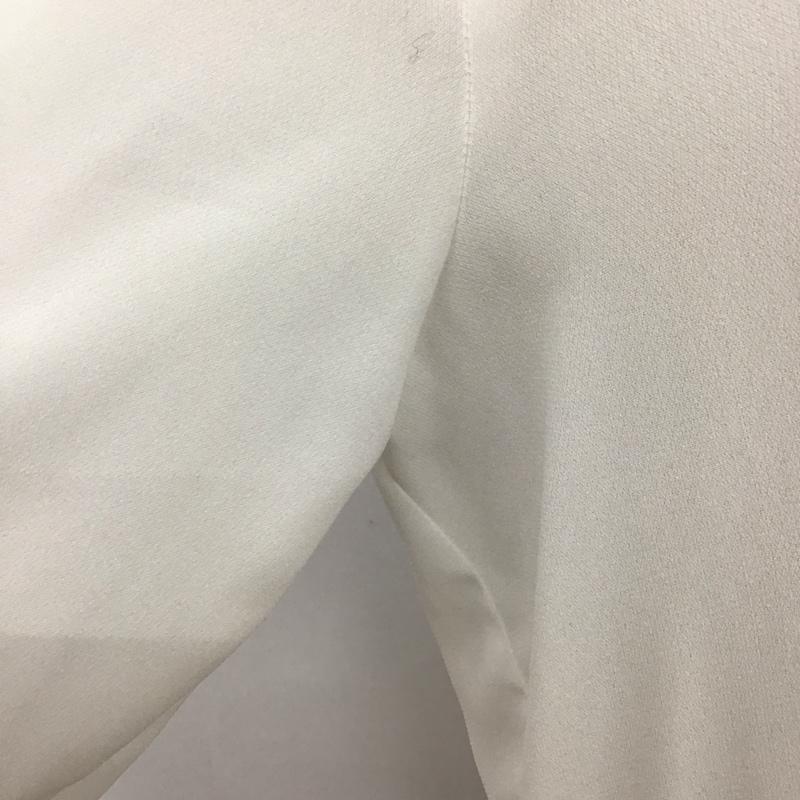ザラ ZARA カットソー 長袖 7696 381 251 スキッパー S 無地 白 / ホワイト /  レディース USED 古着 中古 10113485