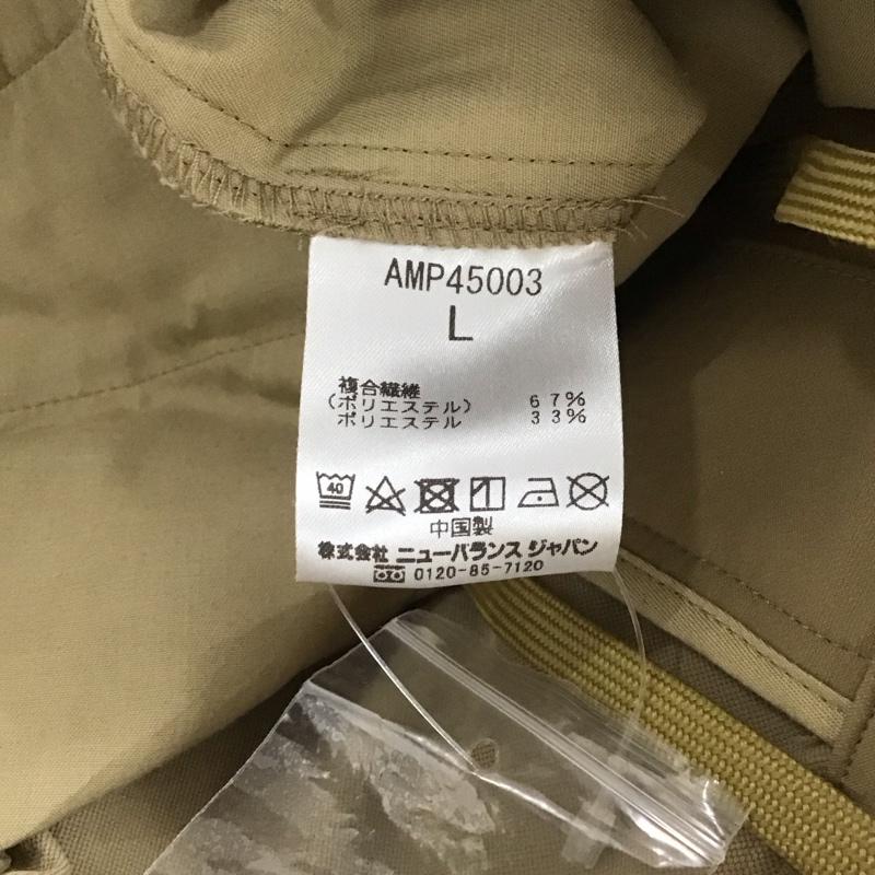 ニューバランス New Balance パンツ スラックス スラックスパンツ ワイドパンツ カジュアルパンツ L ロゴ、文字 ベージュ / ベージュ / メンズ USED 古着 中古 10142979