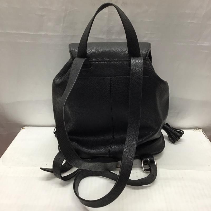 ザラ ZARA リュックサック、デイパック リュックサック、デイバッグ 4225 104 040 フェイクレザー 無地 黒 / ブラック / レディース USED 古着 中古 10117743