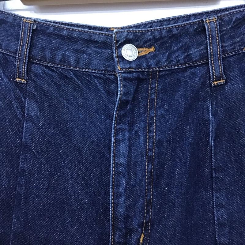 ローリーズファーム LOWRYS FARM パンツ デニム、ジーンズ サイドスリット L 無地 インディゴ / インディゴ / レディース USED 古着 中古 10137210