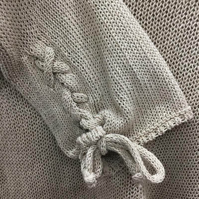 ザラ ZARA ニット、セーター 長袖 M 無地 ベージュ / ベージュ / レディース USED 古着 中古 10121995