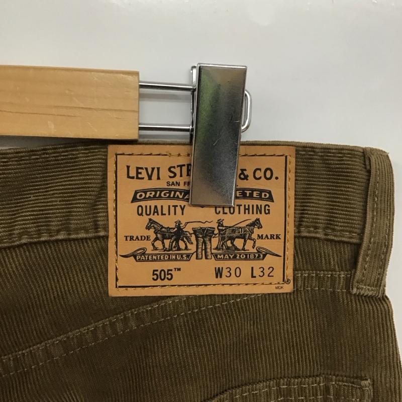 リーバイストラウスアンドコー Levi Strauss & co. パンツ ワークパンツ、ペインターパンツ コーデュロイパンツ スリムパンツ カジュアルパンツ 30インチ 無地 茶 / ブラウン / メンズ USED 古着 中古 10132095