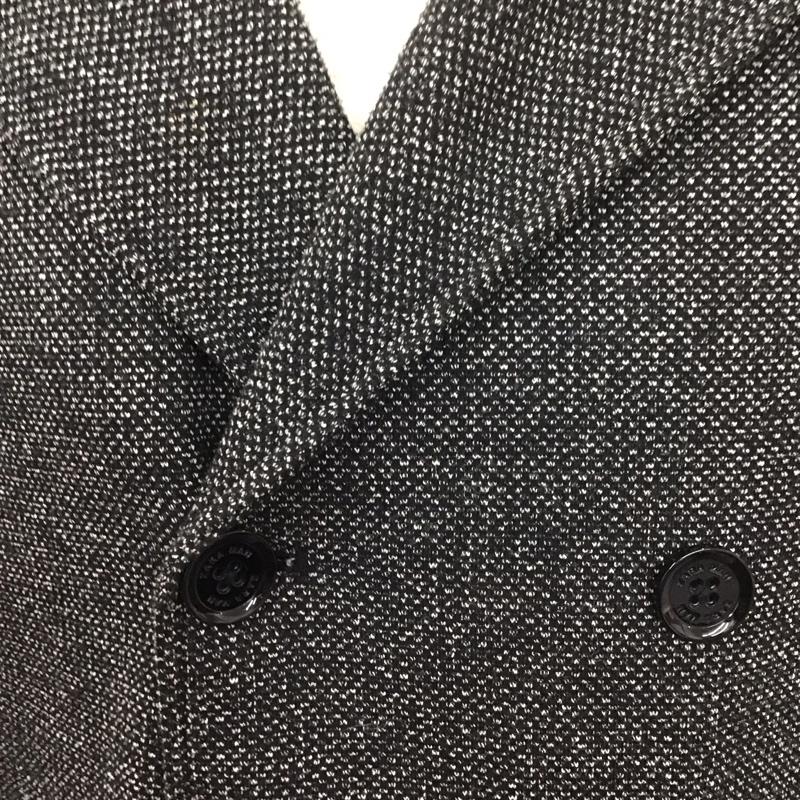 ザラメン ZARA MAN ジャケット、上着 ジャケット、ブレザー カジュアルダブルジャケット アウター カジュアルコート XXL 総柄 黒 / ブラック / X 白 / ホワイト / メンズ USED 古着 中古 10109266