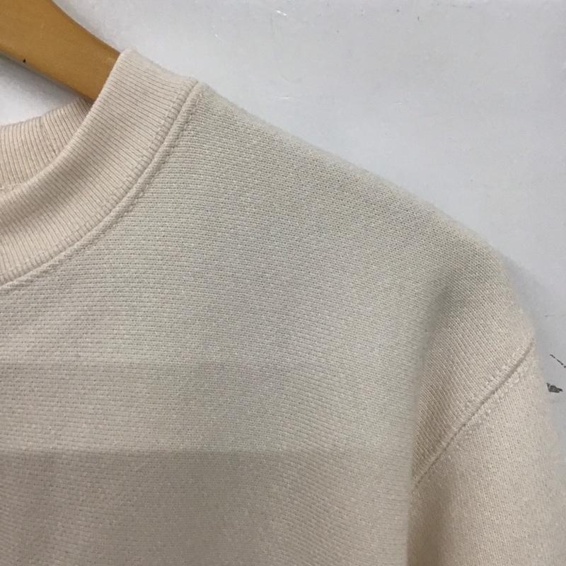 チャンピオン Champion トレーナー 長袖 C8-S004 スウェット M ロゴ、文字 アイボリー / アイボリー / メンズ USED 古着 中古 10139428