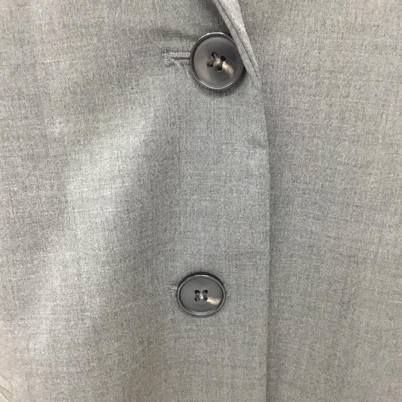 ザラ ZARA ジャケット、上着 ジャケット、ブレザー 1255 836 922 テーラードジャケット ロング丈 S 無地 灰 / グレー / レディース USED 古着 中古 10112899