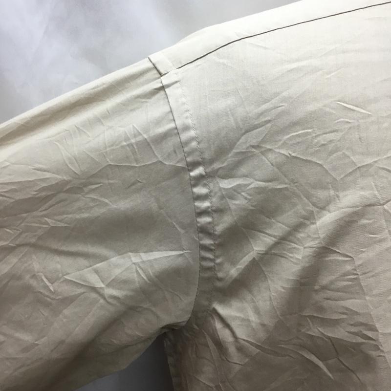 チャップス CHAPS シャツ、ブラウス 長袖 ボタンダウン L 無地 ベージュ / ベージュ / メンズ USED 古着 中古 10116093