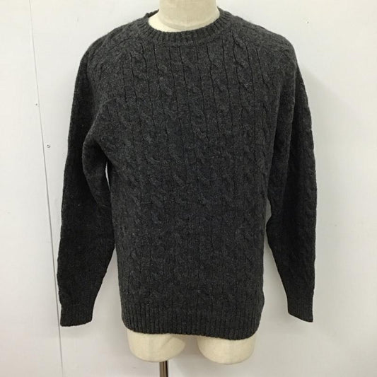 エルエルビーン L.L.Bean ニット、セーター 長袖 長袖ニットカットソー ニット セーター クルーネックニット S  灰 / グレー /  メンズ USED 古着 中古 10113625