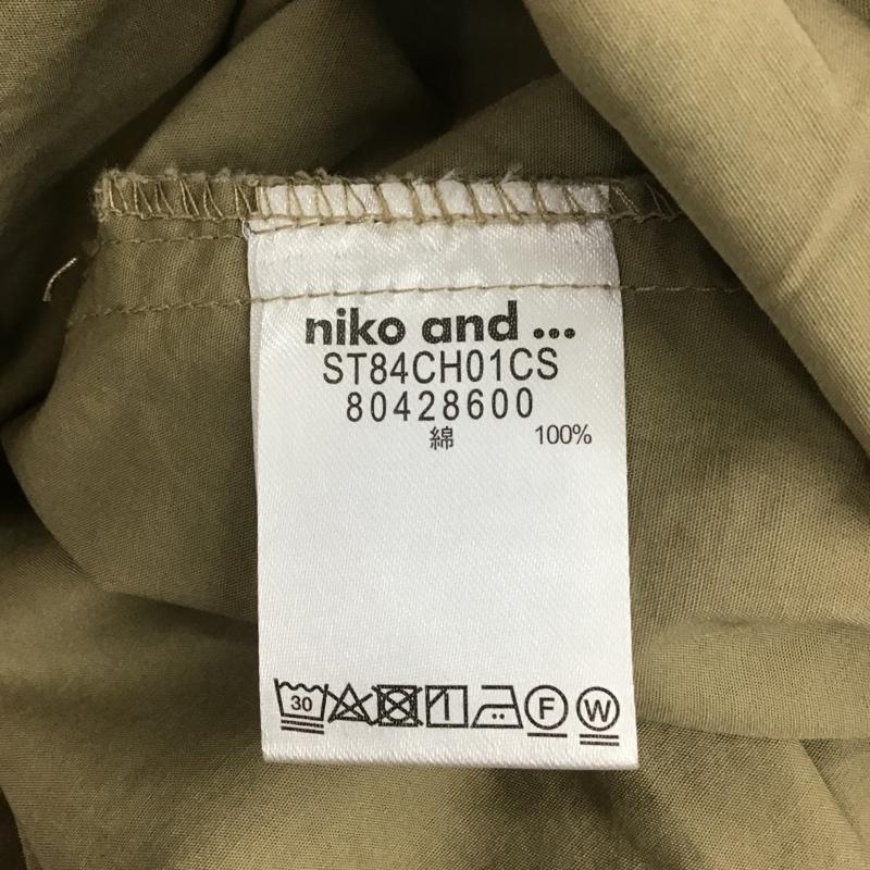 ニコアンド niko and... ワンピース ロングスカート L 無地 ベージュ / ベージュ / レディース USED 古着 中古 10106192