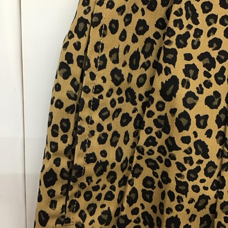 フリークスストア FREAK S STORE パンツ ワークパンツ、ペインターパンツ ワークパンツ ワイドパンツ カジュアルパンツ S ヒョウ柄・レオパード柄 茶 / ブラウン /  メンズ USED 古着 中古 10122975