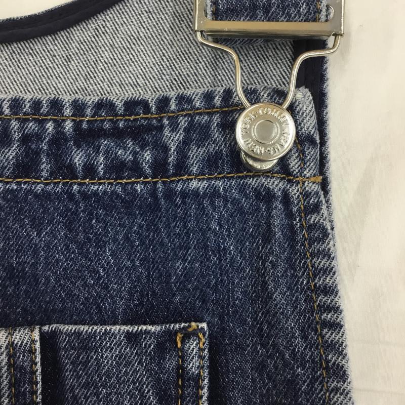 トミー ジーンズ TOMMY JEANS ワンピース ミニスカート XS ロゴ、文字 インディゴ / インディゴ /  レディース USED 古着 中古 10133593