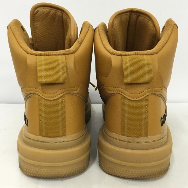ナイキ NIKE スニーカー スニーカー CT2815-200 AIR FORCE 1 GTX BOOT GORE-TEX 27cm 箱有 27.0cm ロゴ、文字 キャメル / キャメル / メンズ USED 古着 中古 10136470