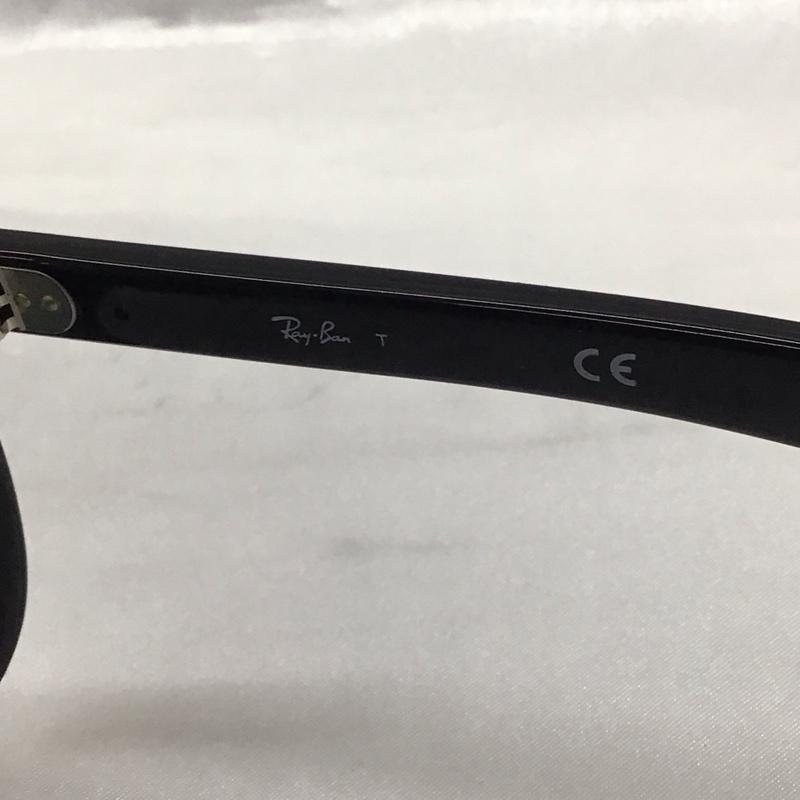 レイバン Ray-Ban めがね・サングラス サングラス RB4181F ウェリントン ロゴ、文字 黒 / ブラック / メンズ USED 古着 中古 10116452