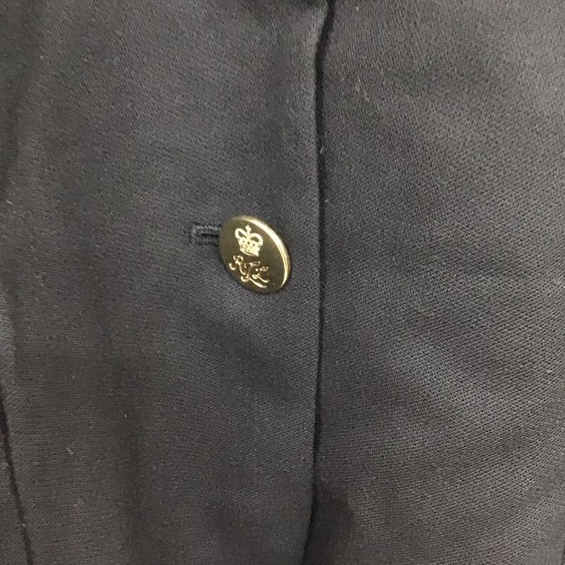 ローレンラルフローレン LAUREN RALPH LAUREN ジャケット、上着 ジャケット、ブレザー ブレザー カジュアルジャケット 80s 緑タグ 金ボタン ロゴ、文字 黒 / ブラック / レディース USED 古着 中古 10128987