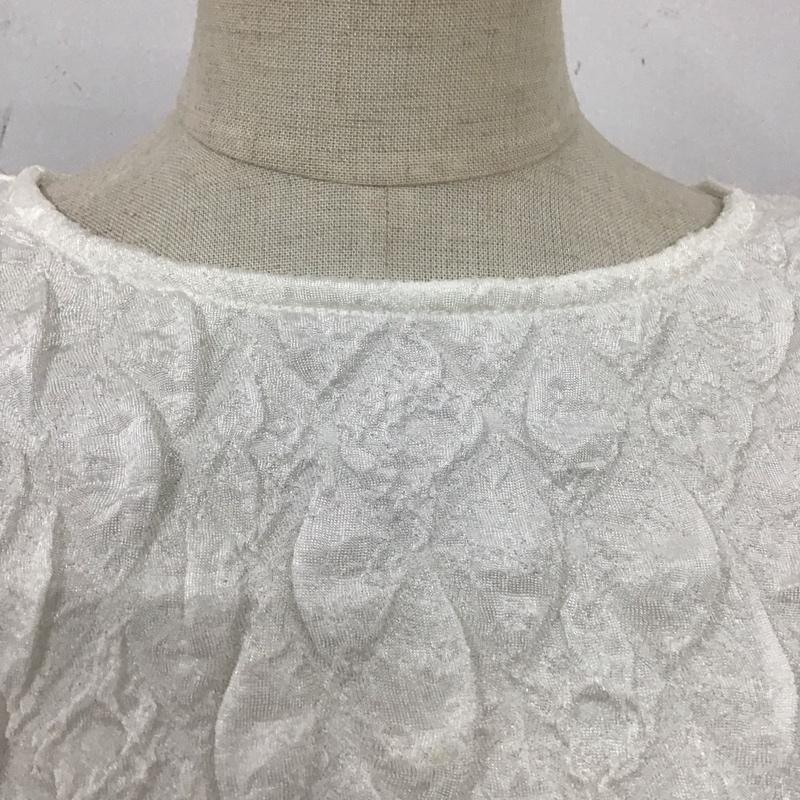 ジーナシス JEANASIS カットソー 半袖 JS064041SB クロップドプルオーバー FREE  白 / ホワイト /  レディース USED 古着 中古 10109525