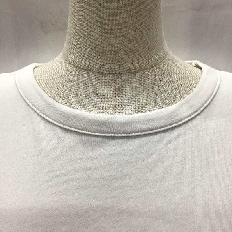 ミラオーウェン Mila Owen Tシャツ 半袖 09WCT212124 短丈ワイドグラフィックTシャツ プリントTシャツ M ロゴ、文字 白 / ホワイト / レディース USED 古着 中古 10116912