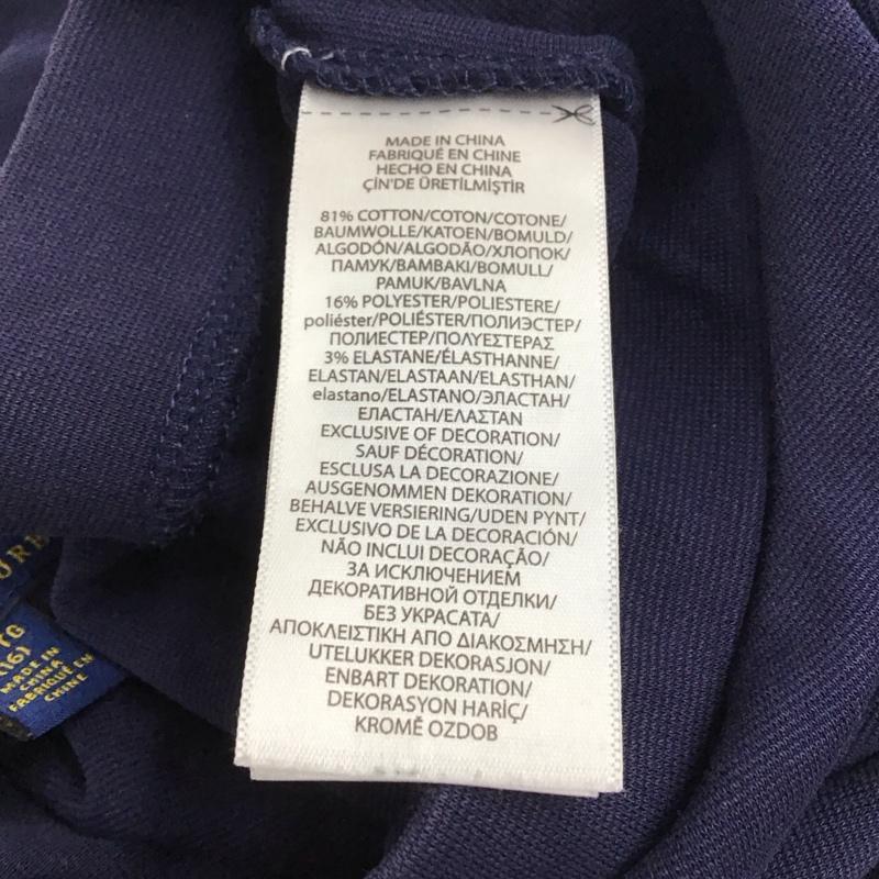 ポロラルフローレン POLO RALPH LAUREN スカート ミニスカート ミニスカート フレアスカート 無地スカート XL 無地 紺 / ネイビー /  レディース USED 古着 中古 10132650