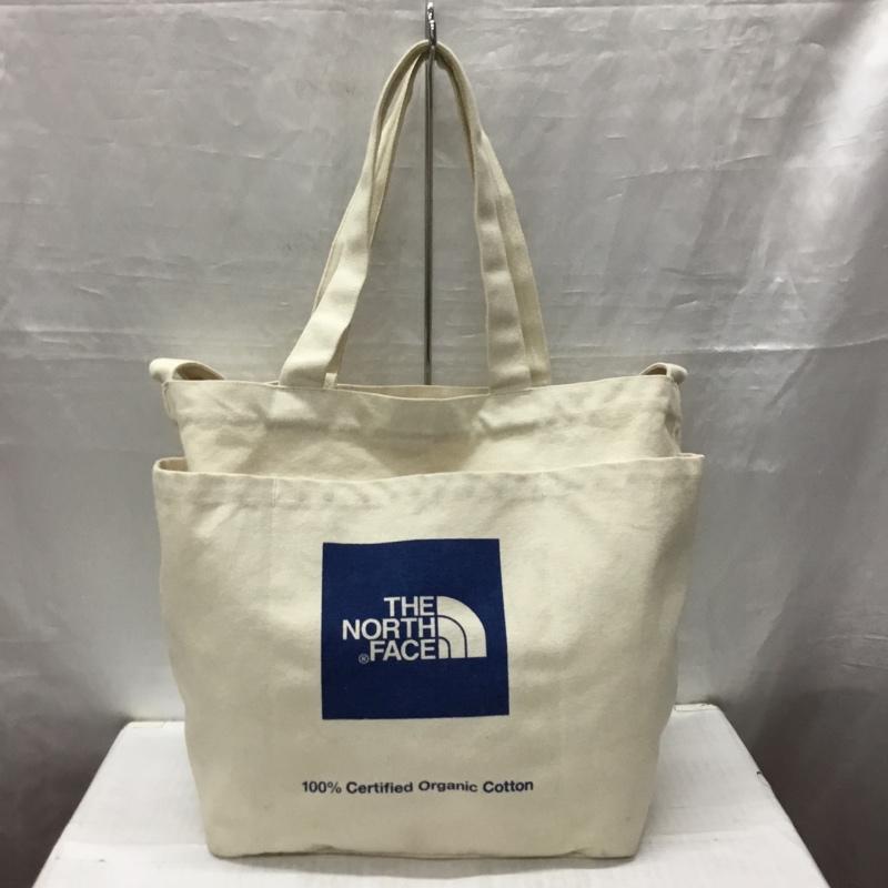 ザノースフェイス THE NORTH FACE ショルダーバッグ ショルダーバッグ 8101000S96 キャンバス 2WAY プリント アイボリー / アイボリー / X 青 / ブルー / メンズ USED 古着 中古 10118917