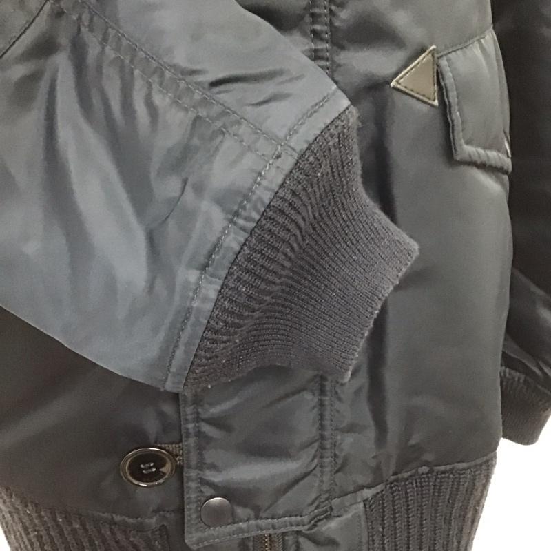 マウジー MOUSSY ジャケット、上着 ジャケット、ブレザー 0107aw30-6640 ミリタリージャケット ジップアップジャケット ナイロンジャケット 1 無地 紺 / ネイビー / レディース USED 古着 中古 10108825