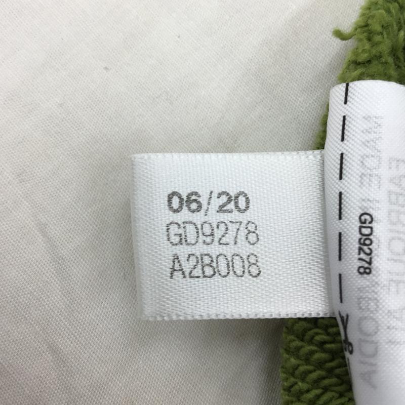 アディダス adidas パーカー 長袖 GD9278 M ロゴ、文字 黄緑 / イエローグリーン / X 黒 / ブラック / メンズ USED 古着 中古 10136986