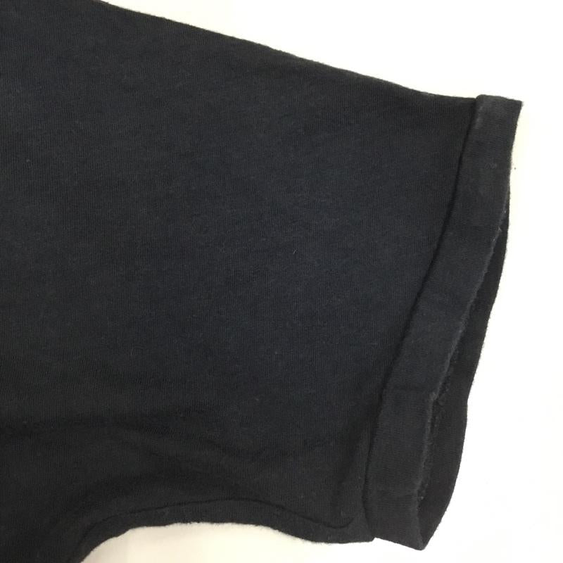 スライ SLY Tシャツ 半袖 半袖カットソー プリントTシャツ クルーネックカットソー プリント 黒 / ブラック / レディース USED 古着 中古 10118456