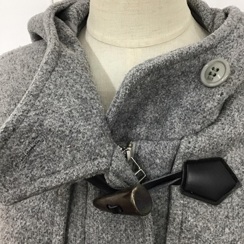スライ SLY コート コート一般 0308ar30-0370 ドロップショルダーダッフルコート 1 無地 灰 / グレー / レディース USED 古着 中古 10120350