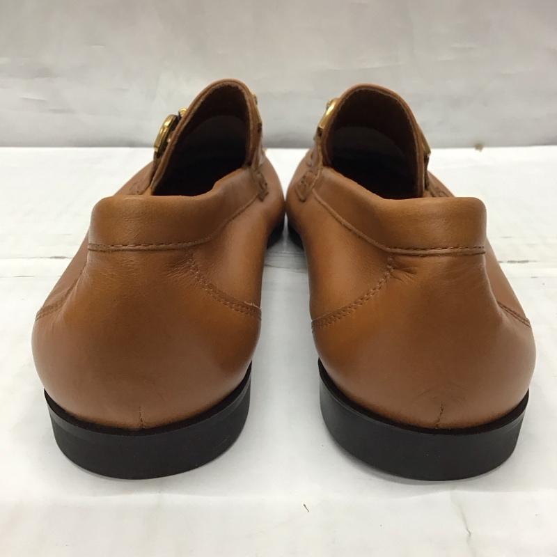 ザラ ZARA ローファー ローファー 2590 313 105 ビットローファー EU37 無地 茶 / ブラウン / レディース USED 古着 中古 10119350