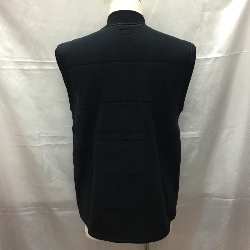 ユニオンメイド UNION MADE ベスト ベスト CUSHMAN L 無地 黒 / ブラック / メンズ USED 古着 中古 10108903