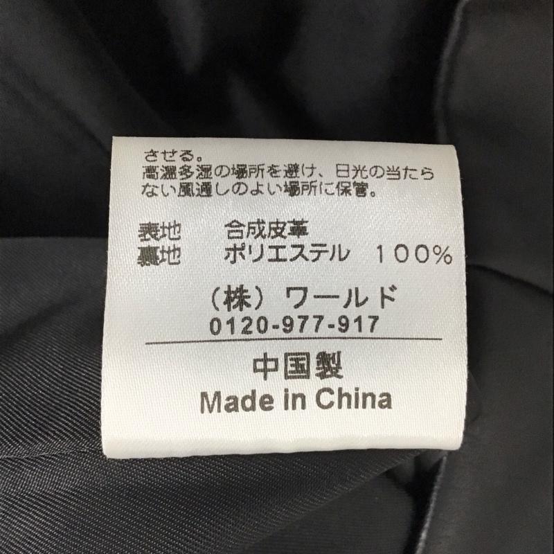オペークドットクリップ OPAQUE.CLIP ジャケット、上着 ライダース 637-46007 L 無地 黒 / ブラック / レディース USED 古着 中古 10130386