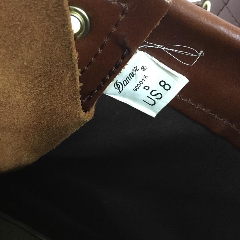 ダナー Danner ブーツ ショートブーツ 90301X SLUSHER 5 EYELETS US8 US:8 ロゴ、文字 茶 / ブラウン / メンズ USED 古着 中古 10138035