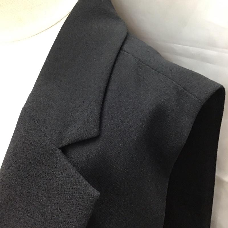 ザラ ZARA ベスト ベスト ロングベスト サイドスリット 前開き S 無地 黒 / ブラック / レディース USED 古着 中古 10117981