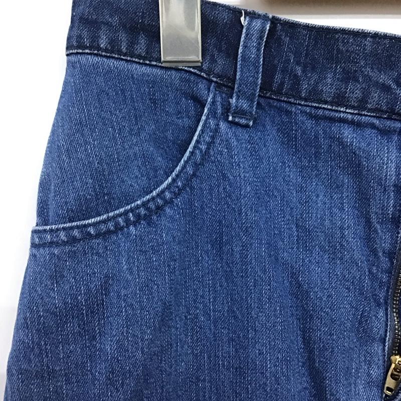 ジーナシス JEANASIS スカート ロングスカート デニムスカート カジュアルスカート スリット FREE 無地 インディゴ / インディゴ / レディース USED 古着 中古 10135435