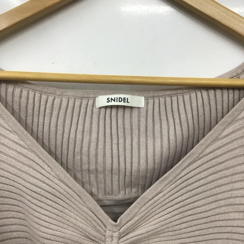 スナイデル SNIDEL ワンピース ロングスカート 長袖ニットワンピース ロングスカート リブニット 無地 マルチカラー / マルチカラー / レディース USED 古着 中古 10135211