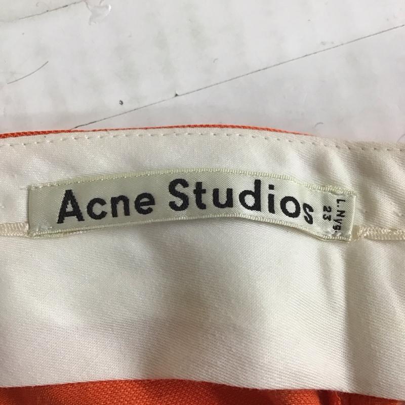 アクネストゥディオズ Acne Studios パンツ スラックス NEW KARMA LI M PSS14 36 無地 橙 / オレンジ / メンズ USED 古着 中古 10115707