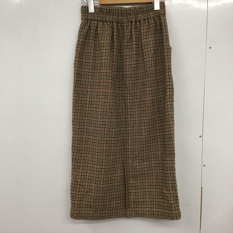 ローリーズファーム LOWRYS FARM スカート ロングスカート M チェック マルチカラー / マルチカラー /  レディース USED 古着 中古 10132258