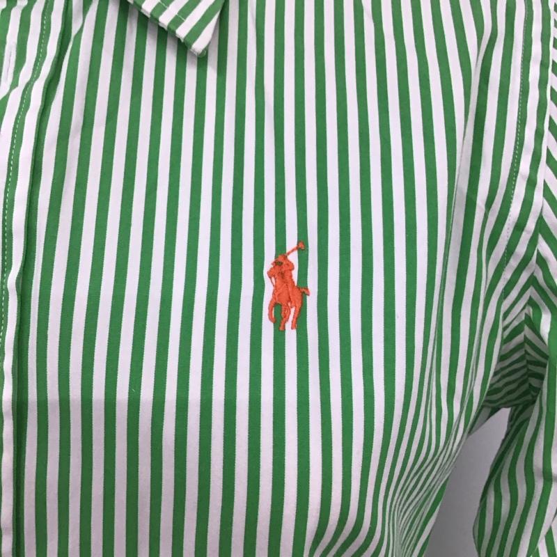 ラルフローレン RALPHLAUREN シャツ、ブラウス 長袖 ストライプ マルチカラー / マルチカラー / レディース USED 古着 中古 10126686