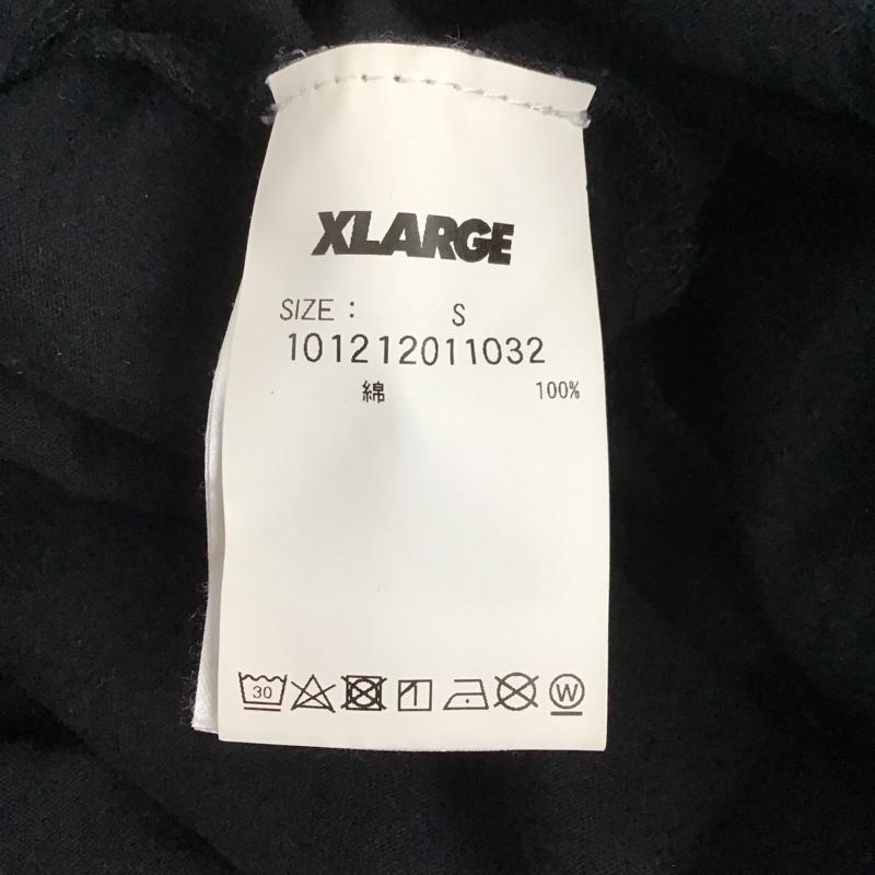 エクストララージ XLARGE Tシャツ 半袖 半袖カットソー プリントTシャツ クルーネックカットソー S プリント 黒 / ブラック / メンズ USED 古着 中古 10128733
