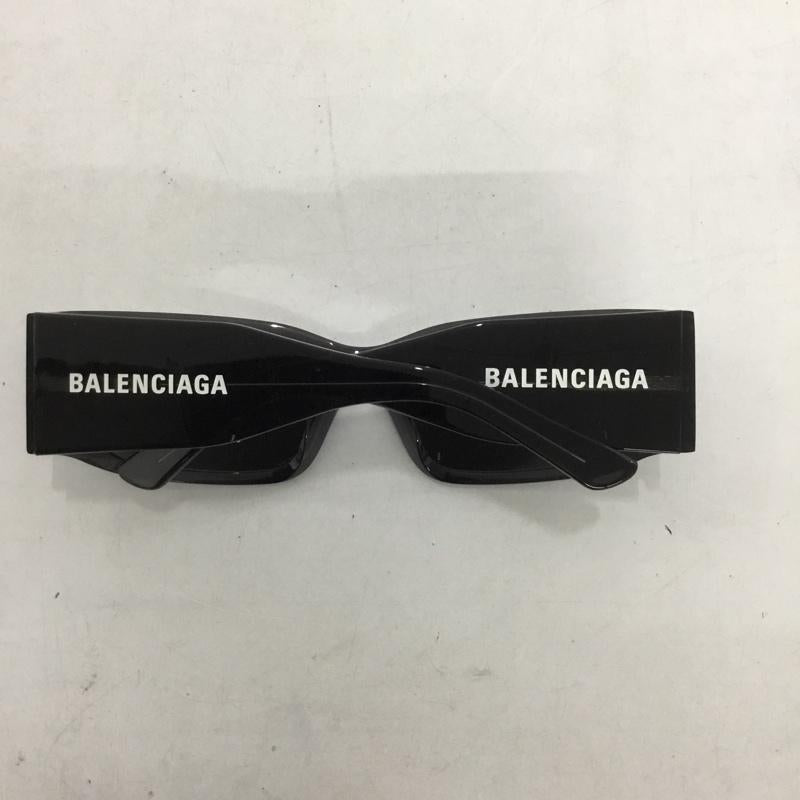 バレンシアガ BALENCIAGA めがね・サングラス サングラス BB0328S ミラーレンズ ロゴ、文字 黒 / ブラック / レディース USED 古着 中古 10133932
