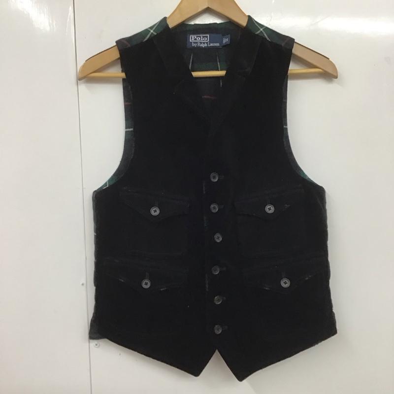 ポロバイラルフローレン Polo by RALPH LAUREN ベスト ベスト カラーベスト コーデュロイベスト ノースリーブカットソー S チェック マルチカラー / マルチカラー / メンズ USED 古着 中古 10106610